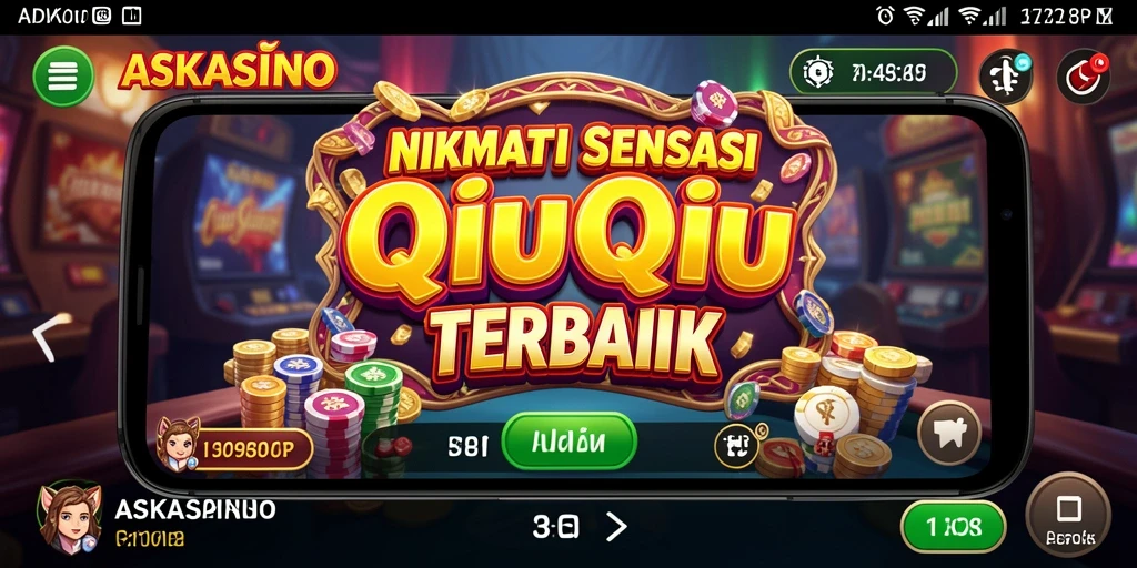 Screenshot gameplay QiuQiu yang seru di ASKASINO.
