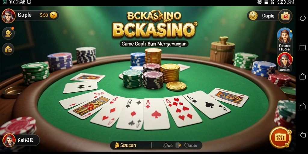Tampilan gameplay BCKASINO yang seru dan interaktif.