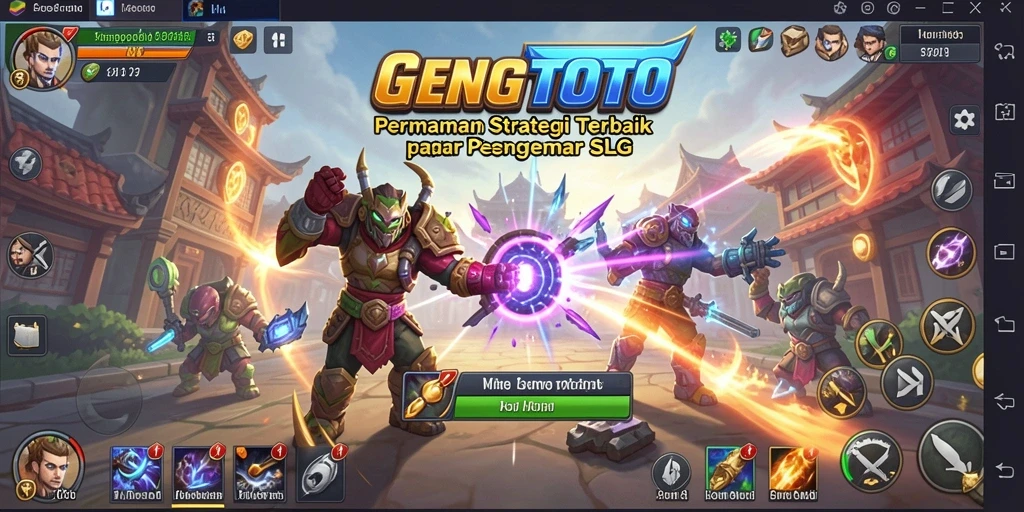 Tampilan gameplay GENGTOTO yang strategis dan seru.