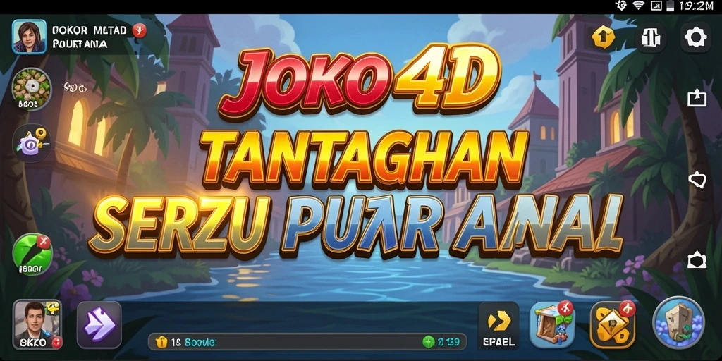 Tampilan gameplay JOKO4D yang menegangkan dan menarik.