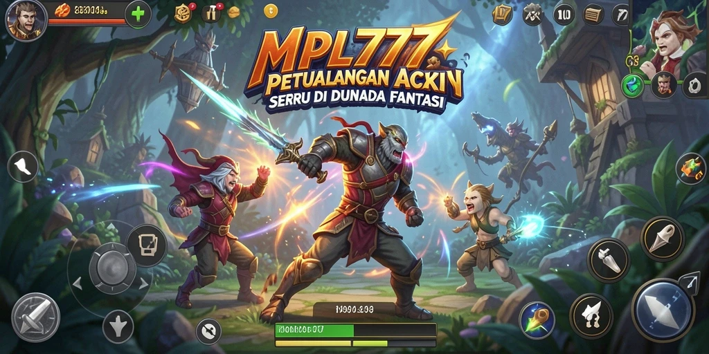 Tampilkan aksi seru dalam gameplay ARPG MPL777.