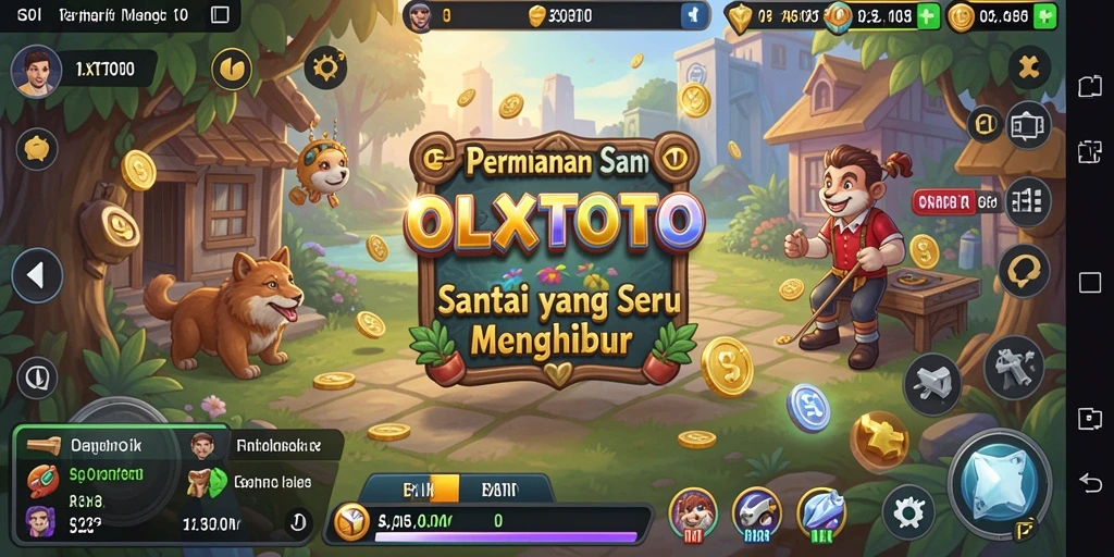 Tampilan gameplay OLXTOTO yang menarik dan interaktif.