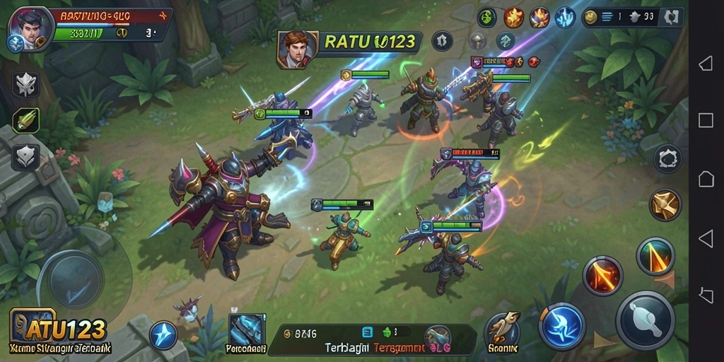 Tampilan gameplay <strong>RATU123</strong> dengan strategi mendalam dan aliansi yang dinamis.