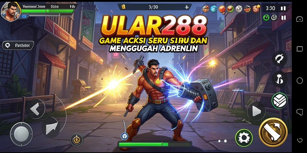 Screenshot utama ULAR288 menampilkan aksi mendebarkan di dalam permainan.