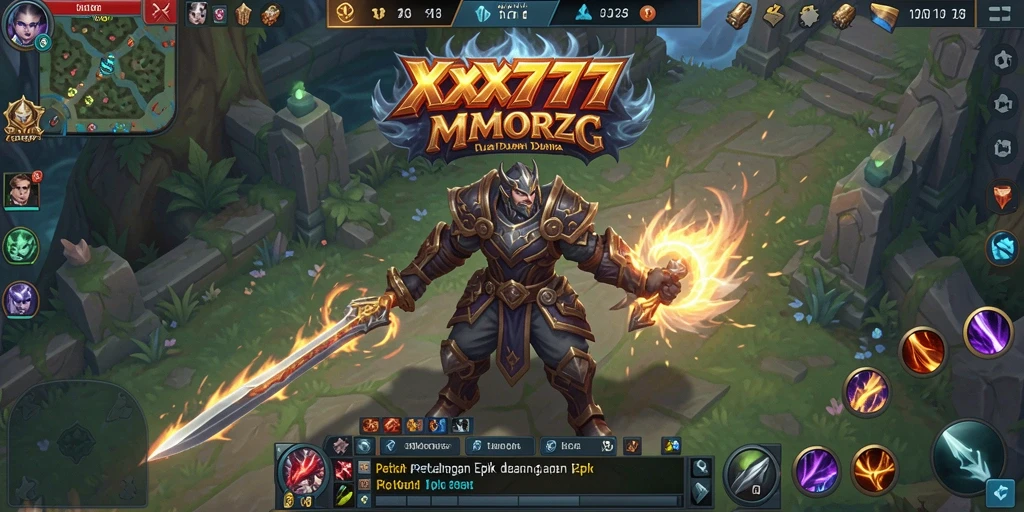 Screenshot gameplay XXX777 yang menampilkan pertarungan seru.